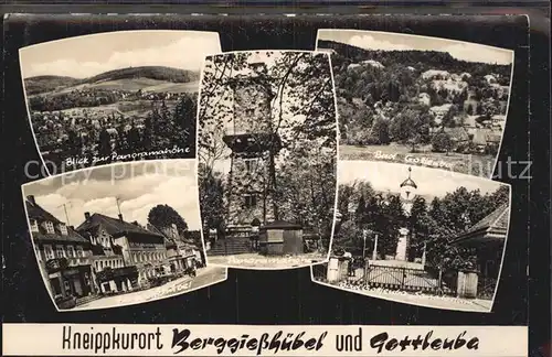 Berggiesshuebel Kneippkurort Gottleuba Sanatorium Panorama Kat. Bad Gottleuba Berggiesshuebel