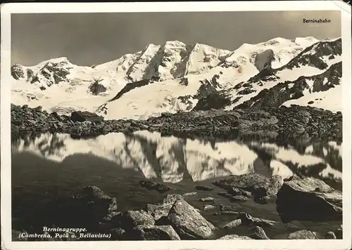 Bernina GR Cambrena
Palue
Bellavista / Bernina /Rg. Pontresina