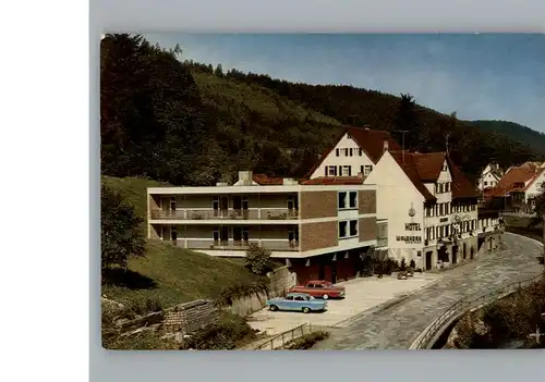 Berneck Altensteig Hotel Waldhorn / Altensteig /Calw LKR