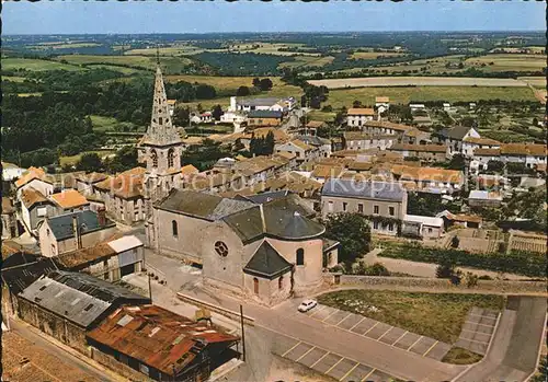 Montigne sur Moine Vue generale aerienne Kat. Montfaucon Montigne