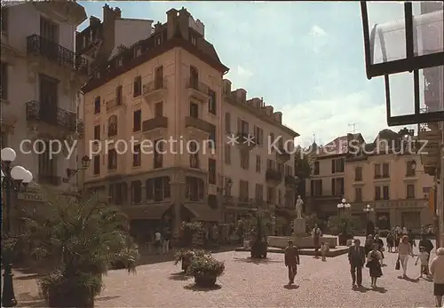 Aix les Bains Station thermale en Savoie La zone pietonne Kat. Aix les Bains