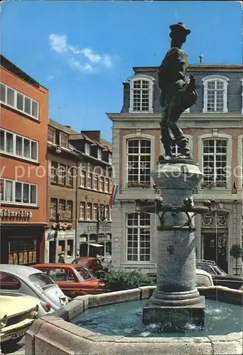 Aachen Huehnerdieb Brunnen Kat. Aachen