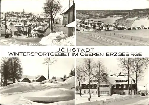 Joehstadt Stadtansicht Winter Kat. Joehstadt