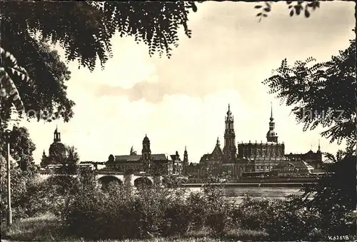 Dresden Stadtansicht Kat. Dresden Elbe