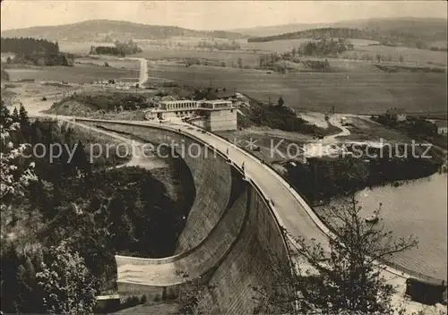 Poehl Vogtland Talsperre Kat. Poehl Vogtland