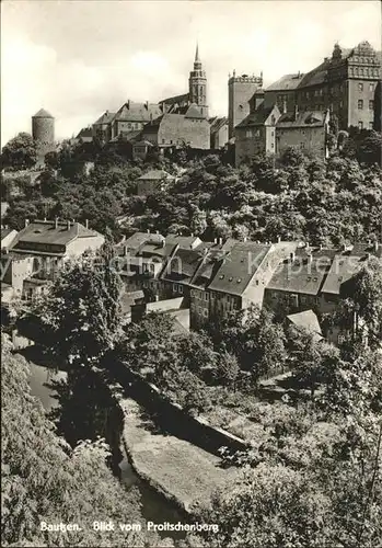 Bautzen Blick vom Proitschenberg Kat. Bautzen