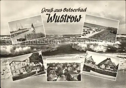 Wustrow Ostseebad Strand Stadtansicht Kat. Ostseebad Wustrow