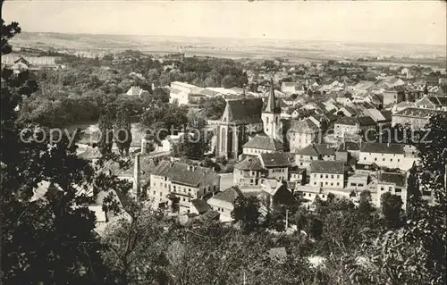 Slany Stadtansicht Kat. Schlan