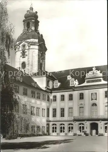 Rudolstadt Heidecksburg Schlosshof mit Westfassade Kat. Rudolstadt