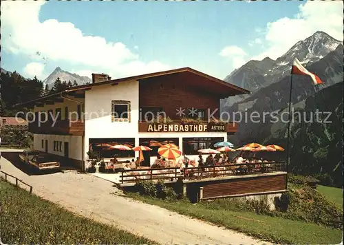 Finkenberg Tirol Alpengasthof Astegg  Kat. Finkenberg