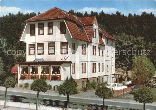 Braunlage Hotel Idylle  Kat. Braunlage Harz