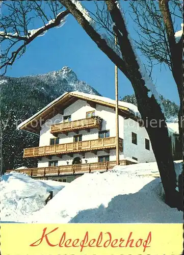 Strobl Alpengasthaus Kleefeld  Kat. Strobl