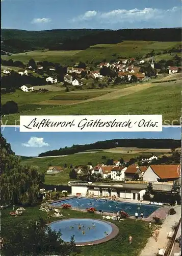 Guettersbach Schwimmbad  Kat. Mossautal