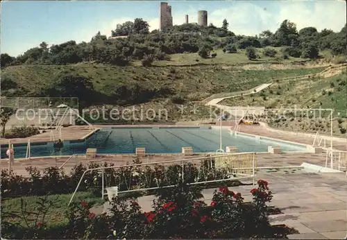 Volkmarsen Burgschwimmbad  Kat. Volkmarsen