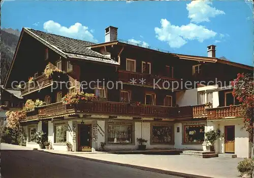 Mayrhofen Zillertal Kaufhaus Bacher  Kat. Mayrhofen