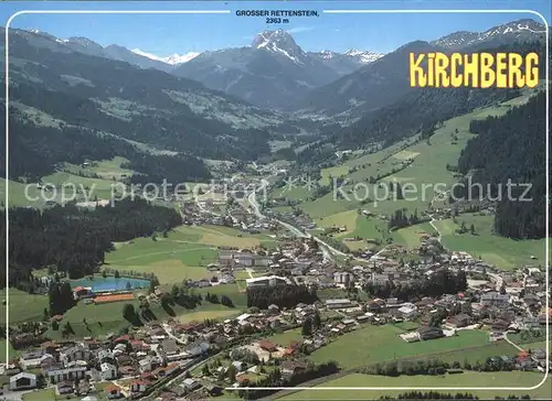 Kirchberg Tirol Fliegeraufnahme Grosser Rettenstein  Kat. Kirchberg in Tirol