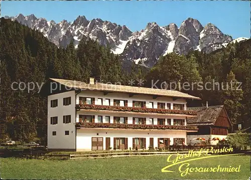 Gosau Oberoesterreich Gasthof Gosauschmied  Kat. Gosau Salzkammergut