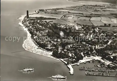 Laboe Fliegeraufnahme Marine Ehrenmal  Kat. Laboe