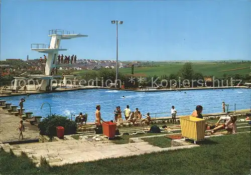 Schweinfurt Sommerbad  Kat. Schweinfurt