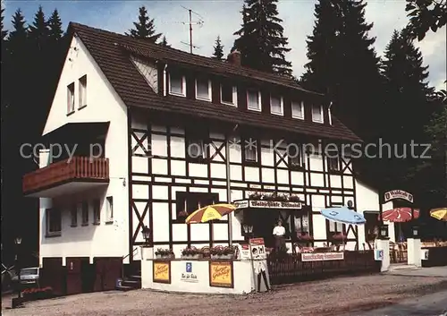 Steina Suedharz Waldschaenke Steinatal  Kat. Bad Sachsa