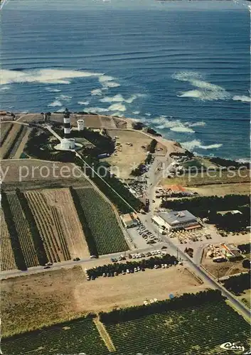 Saint Denis d Oleron Fliegeraufnahme Phare Chassiron  Kat. Saint Denis d Oleron