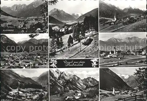 Telfes Stubai Mieders Neustift Stubaitalbahn Kat. Telfes im Stubai