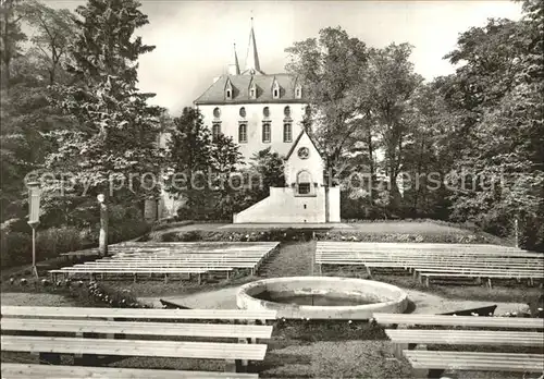 Neuhausen Erzgebirge Klubhaus Schloss Purschenstein Freilichtbuehne  Kat. Neuhausen Erzgebirge