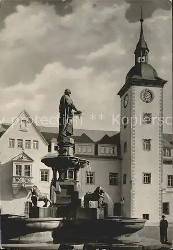 Freiberg Sachsen Rathaus Kat. Freiberg