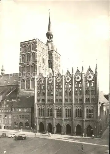 Stralsund Mecklenburg Vorpommern Rathaus Kat. Stralsund