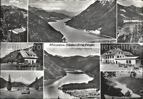 Weissensee Kaernten Gebaeude  / Weissensee /Oberkaernten