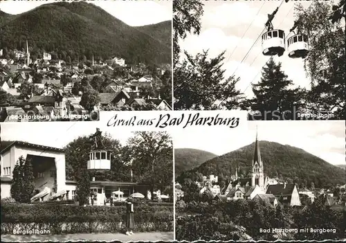 Bad Harzburg Bergseilbahn Burgberg  Kat. Bad Harzburg