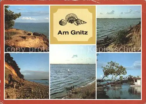 Usedom Am Gnitz Achterwasser Neuendorf Luetow  Kat. Usedom