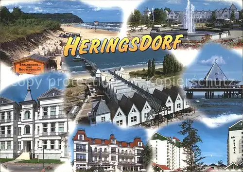 Heringsdorf Ostseebad Usedom Reha Klinik Hotel Aurora Brunnen  Kat. Heringsdorf