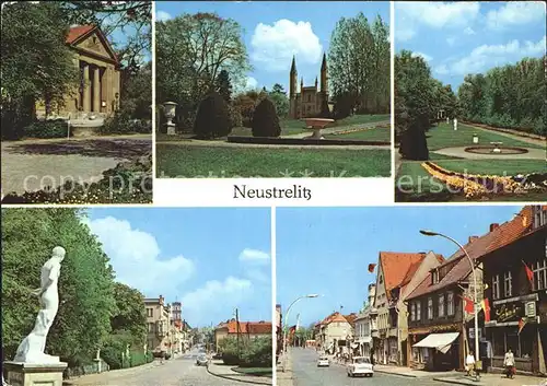 Neustrelitz Friedrich Wolf Theater Stadtpark Gutenbergstrasse Kat. Neustrelitz