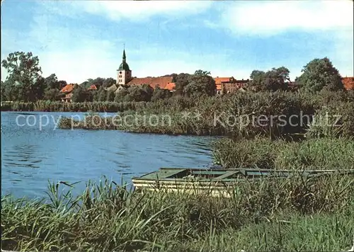 Loitz Demmin Boot Kirche  Kat. Loitz Demmin