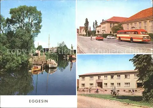 Eggesin HO Hotel Gaststaette Mecklenburg Rat der Stadt  /  /