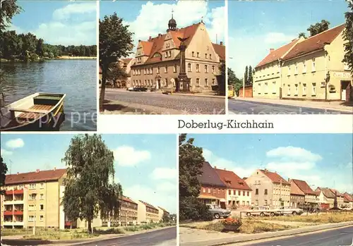 Doberlug Kirchhain Bad Erns Rathaus HOG Gruener Berg  Kat. Doberlug Kirchhain