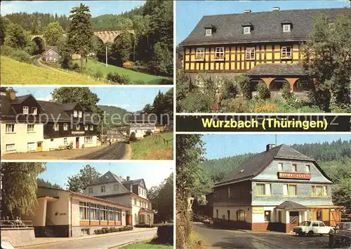 Wurzbach Viadukt im Sormitztal Kat. Wurzbach