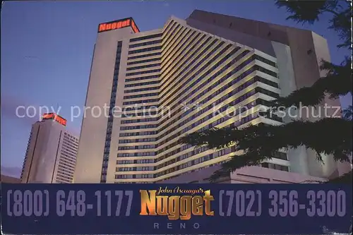 Reno Nevada John Ascuanagas Nugget Hotel Casino Kat. Reno