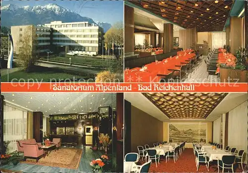 Bad Reichenhall Sanatorium Alpenbad Kat. Bad Reichenhall