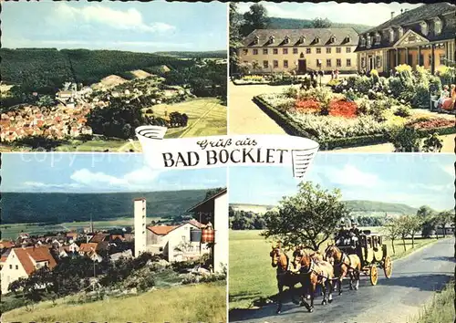 Bad Bocklet Postkutsche  Kat. Bad Bocklet