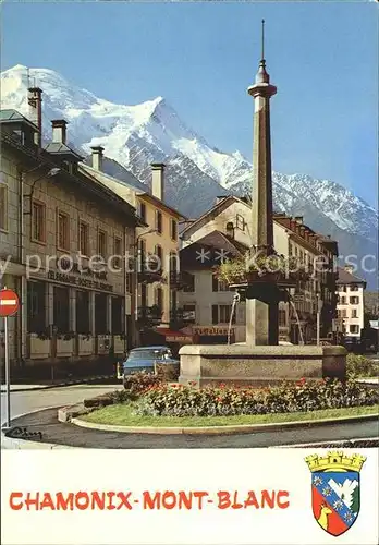 Chamonix avec Mont Blanc Kat. Chamonix Mont Blanc