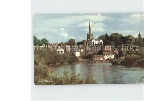 Ross on Wye Herefordshire County of Teilansicht Kirche Kat. Herefordshire County of