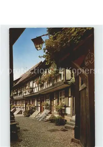 Gengenbach Engelgasse Kat. Gengenbach Schwarzwald