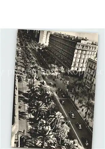 Barcelona Cataluna Avenida del Generalisimo Franco Kat. Barcelona