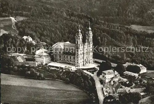 Vierzehnheiligen Fliegeraufnahme Kirche Kat. Bad Staffelstein