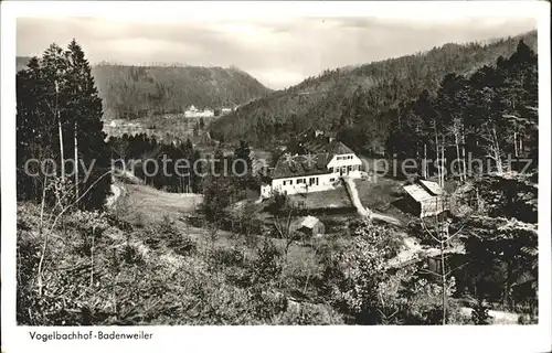 Badenweiler Vogelbachhof Kat. Badenweiler