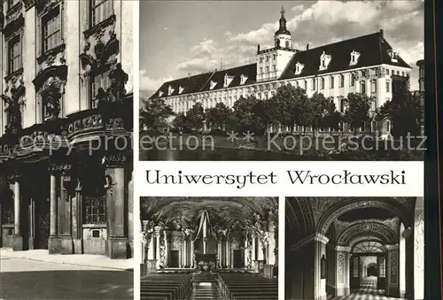 Wroclaw Universitaet Kat. Wroclaw Breslau