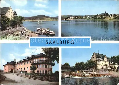 Saalburg Saale Talsperre Erholungsheim Hermann Schlimme Kat. Saalburg Ebersdorf
