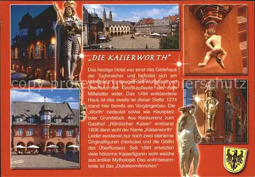 Goslar Die Kaiserworth Kat. Goslar